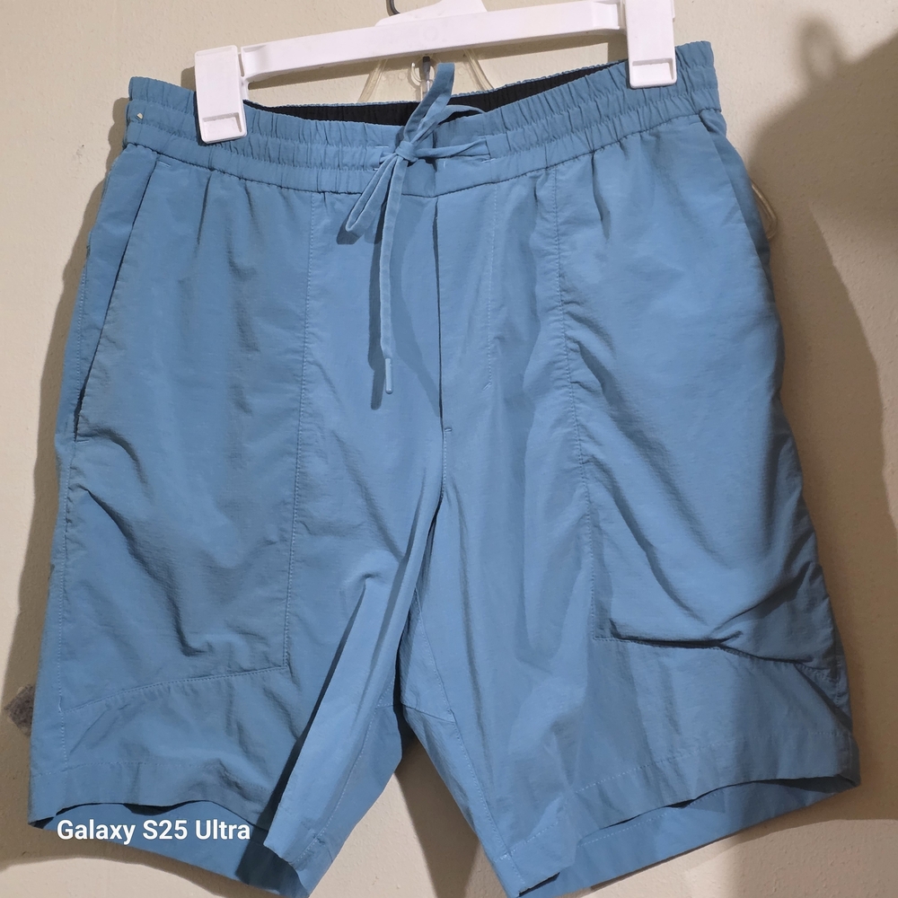 lululemon athletica Light Blue Athletic Shorts Mens Used Size M